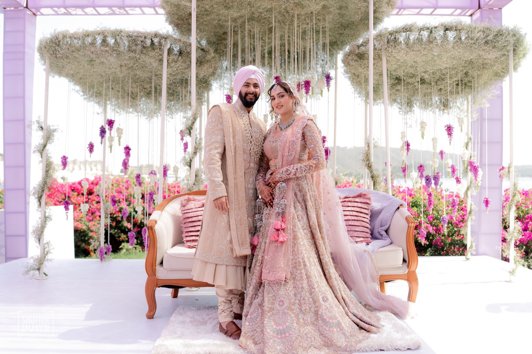 Wedding celebration in Udaipur